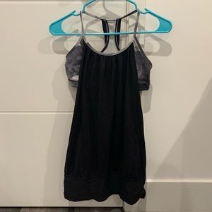 lululemon athletica Tops - Lululemon no limits tank with built in bra lululemon athletica Tops - Lululemon no limits tank with built in bra